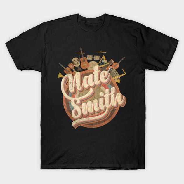 Music Tour Vintage Retro // Nate Smith T-Shirt by kumurkumur